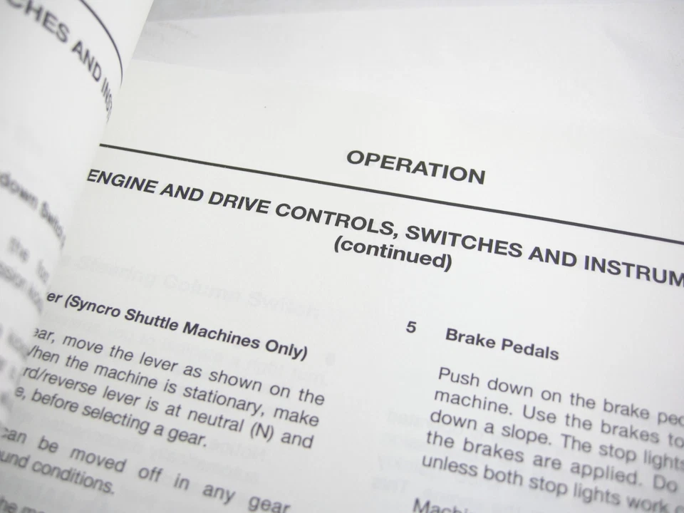 Manual de manutenção original JCB 214 215 217 retroescavadeira operador livro - Imagem 4 de 4