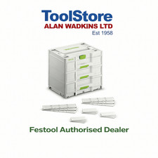 Image of Festool 577769 3 Draw Sortainer Systainer SYS3-SORT/3 M 337 Repalces 200119