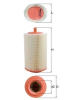 NEU - Knecht LX1277 Luftfilter FüR MERCEDES-BENZ
