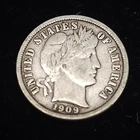 1909-o Barber Dime /Very Fine