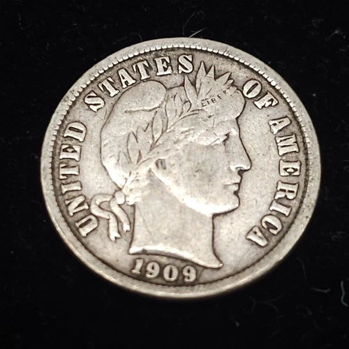 1909-o Barber Dime /Very Fine