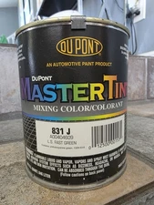 1 U.S. Quart Dupont Cromax Axalta MasterTint 831J L.S. Fast Green Mixing Color