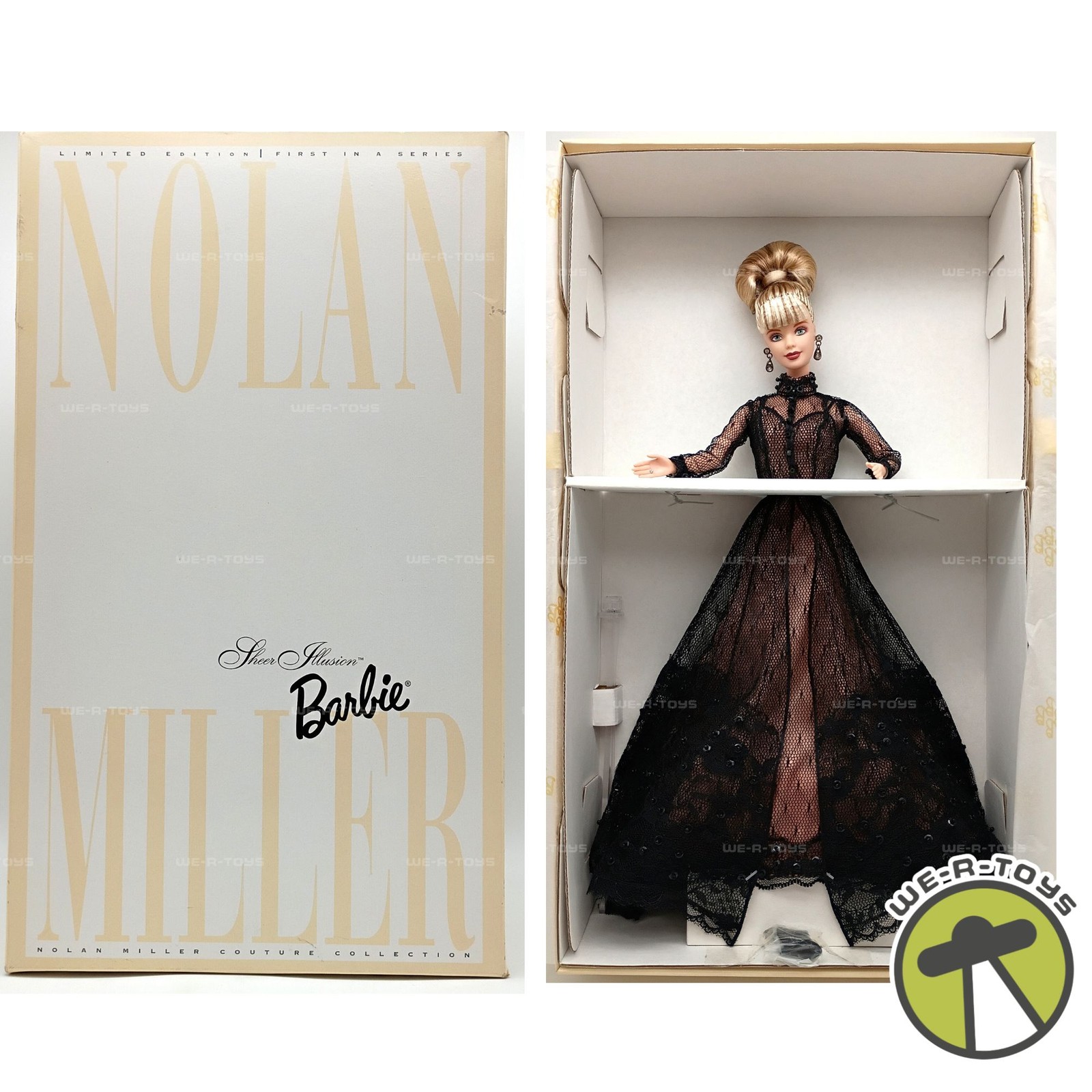 Sheer Illusion Barbie Doll by Nolan Miller Couture Collection 1998 Mattel 20662