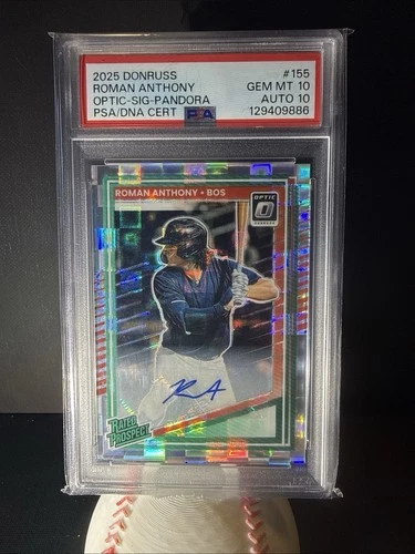 Roman Anthony Optic-Sig-Pandora /25 PSA 10 Auto