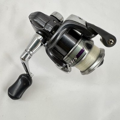 Shimano Sienna 500FD Spinning Fishing Reel Light Older Gray Blue Original GUC