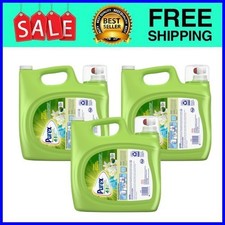 (3 pack) Purex Natural Elements Liquid Laundry Detergent, 250 fl oz, 192 Loads 0.06 per gallon