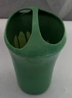 MCM Red Wing Pottery Vase B1429 Green Exterior Green Yellow Interior 1953 3‑Hole