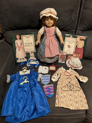 RETIRED 1990s Felicity Merriman American Girl Doll Lot Set Pleasant Company 