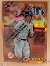 1996 Topps Finest BRONZE REFRACTOR #260 Tino Martinez Yankees RARE PARALLEL