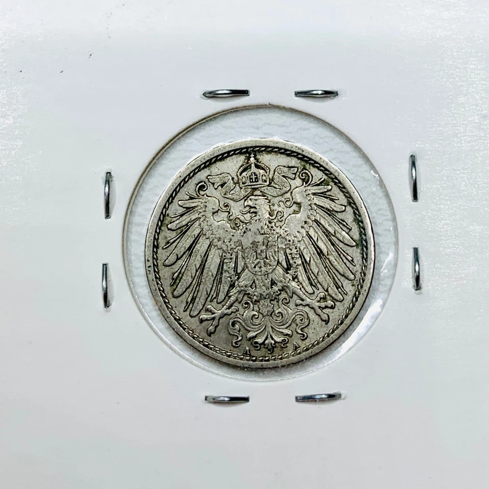 1910 A German Empire 10 Pfennig Coin - Image 4 of 4