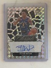 2024-25 Panini Mosaic - Scripts - Peyton Watson #MS-PWD (AU) Denver Nuggets