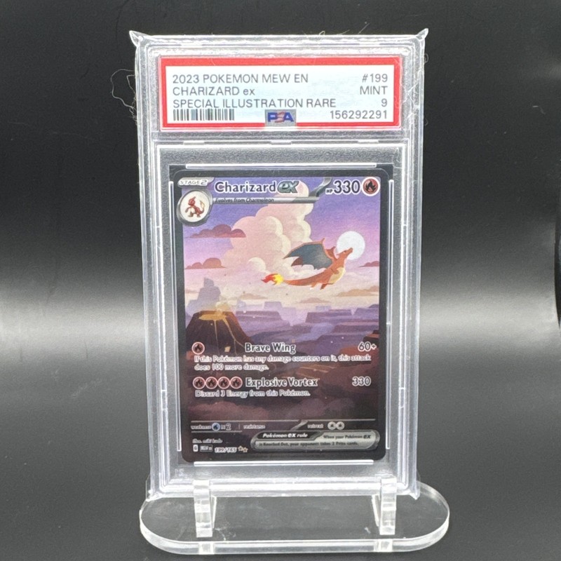 The Pokémon Company Charizard ex SIR SV 151 Holo EN PSA 9