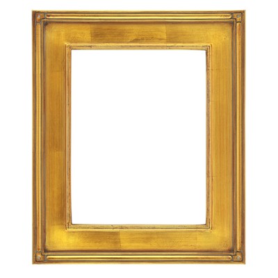 Creative Mark Museum Collection De Stijl Gold Frames - 3/4'' Rabbet Depth - 8x10