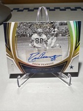 2025 Panini Immaculate Drew Pearson Clutch Time Ink Autograph /99 Dallas Cowboys