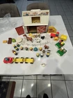 VTG 1967 Fisher Price Little People Family Farm Barn See Pics Allot of Pieces