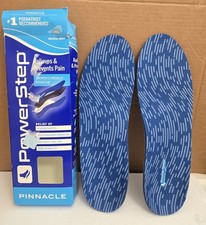 Powerstep Pinnacle Full Length Neutral Arch Support Insoles Men 16 