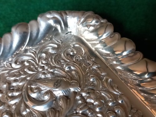 Hallmark Silver Trinket Pin Tray ~ 12 × 7.3cm ~ B/Ham 1904 ~ 40g - Picture 17 of 17