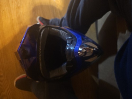 Full Face WLT Helmet Purple/Blue WLT-125 DOT Certified XL 55-56 cm QC/Passed - Picture 4 of 6