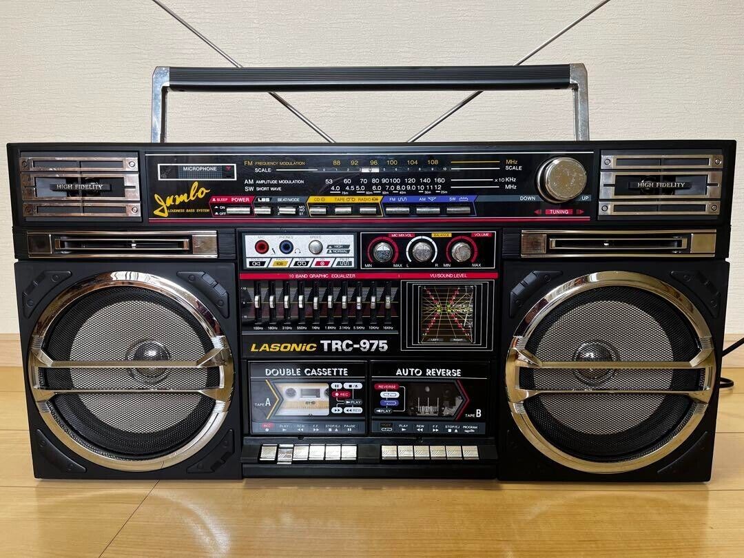 【バットマン】LASONIC TRC-975 Lasonic TRC-975 Boombox Stereo Radio Cassette Player