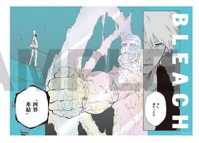 Bleach Anime 20th Anniversary Exhibition Toushiro Hitsugaya Metallic Poster A3
