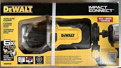 DEWALT DWAPVCIR Impact Connect PVC/PEX Cutter Attachment Only BRAND NEW