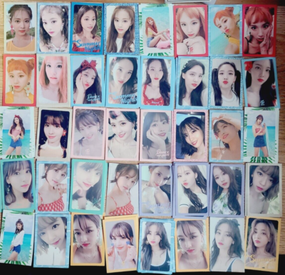 Twice Photocard [SUMMER NIGHTS] K-POP Album Official Rare STRATEGY