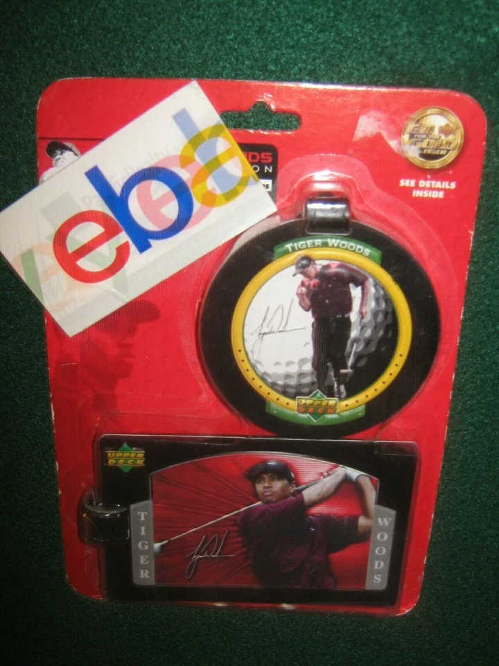 Etiquetas de bolsa Tiger Woods (juego de 2) nuevas con etiquetas Foto 2 de 4