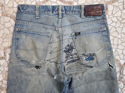 Vintage 50s 60s H. D. Lee Riders selvedge denim Sanforized made in
