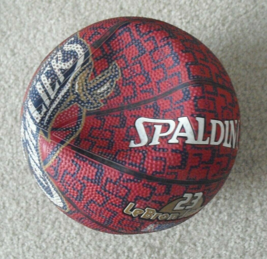 spalding lebron james ball