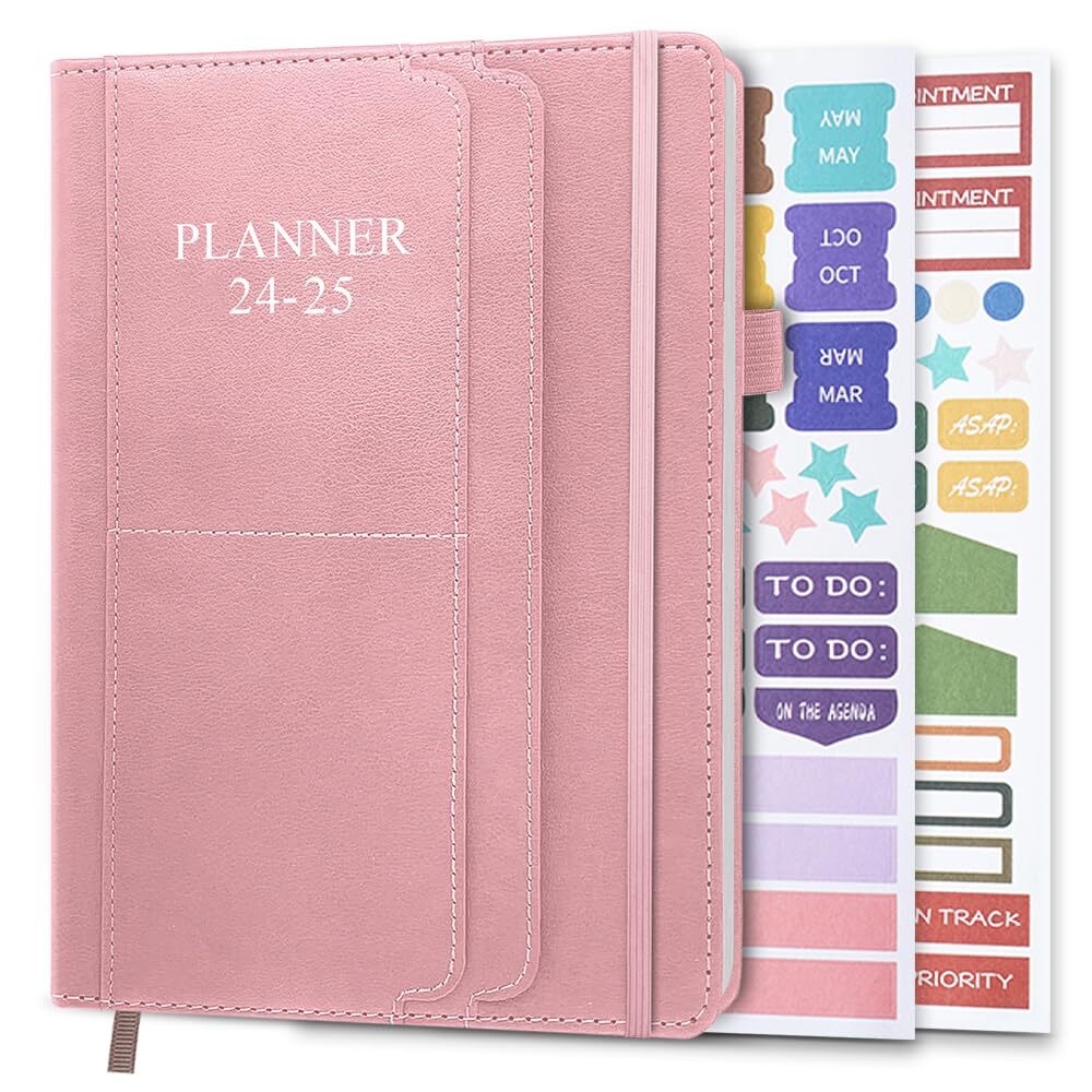 2024-2025 Planner - Weekly & Monthly Planner Runs from July 2024 to Dec 2025 ...