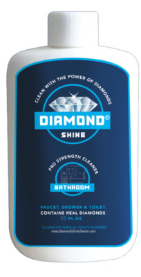 New Diamond Shine 10 oz Professional Bathroom Cleaner Hard Water Stains and Rust