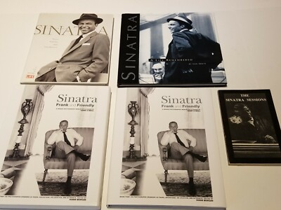 Frank Sinatra Collectors Book Lot of 4 Chairman of The Board Estate Classics 