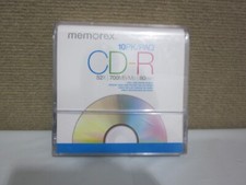 Memorex CD-R 10pk 52x 700MB 80 Min Blank Disc Paper Sleeve Sealed