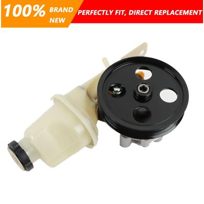 Power Steering Pump w/ Pulley Reservoir For 2000-2003 Dodge Dakota Durango 4.7