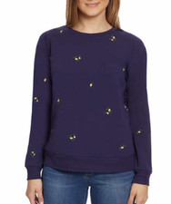 NEW Gloria Vanderbilt Women's Midweight Embroidered Crewneck Size 2XL