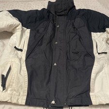 2002 Salt Lake City Olympics Marker Snow Jacket Mens Sz M Black White Used