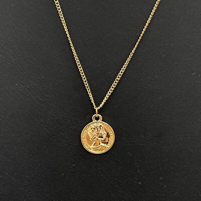 たこやん DIFFERENT NECKLACE 53cm Jilukibo Gold Necklace Chain for Men with Dollar Sign, Bling
