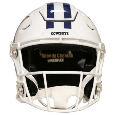 authentic white dallas cowboys full size football helmet Dallas Cowboys White Alternate Riddell SpeedFlex Authentic Football Helmet