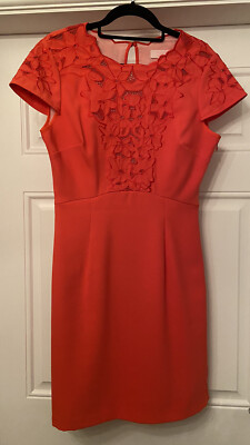  Beautiful Ted Baker Red Dress TB 2 / UK 10 - Ascot Wedding Christmas Party
