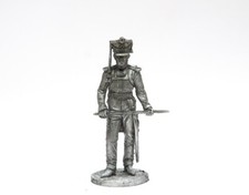 Tin 54mm Napoleonic Wars. Chief Officer of the Army Foot Artillery 1:32 Scale