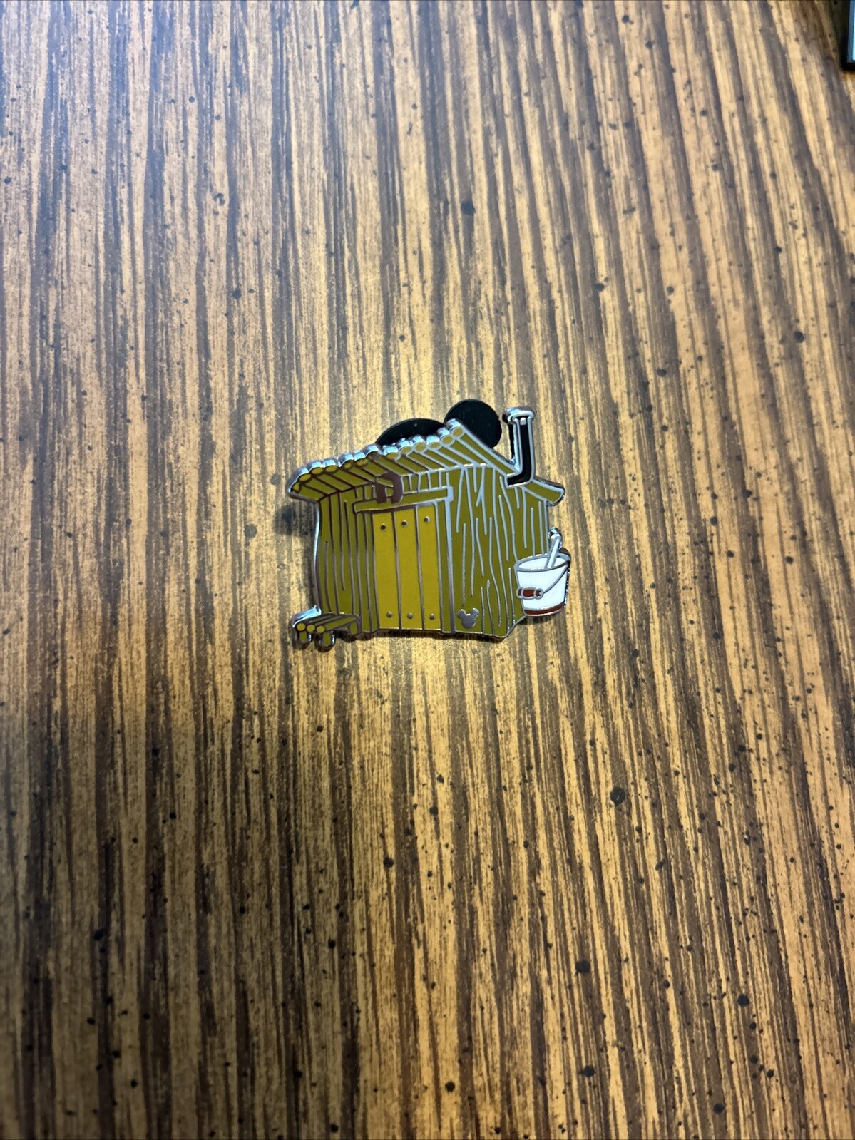 Disney Pin DLR Hidden Mickey 2019 Three 3 Little Pigs - House of Twigs Pig Pin