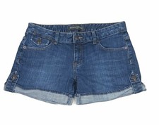 Banana Republic Stretch Denim Cuffed Shorts Size 2