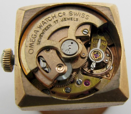Lady Omega 455 17 jewels automatic 