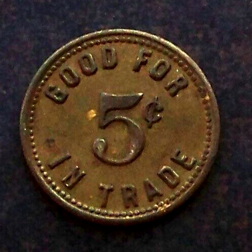 ROSSVILLE ILLINOIS / SID WATSON'S / 5c / ANTIQUE TOKEN eBay