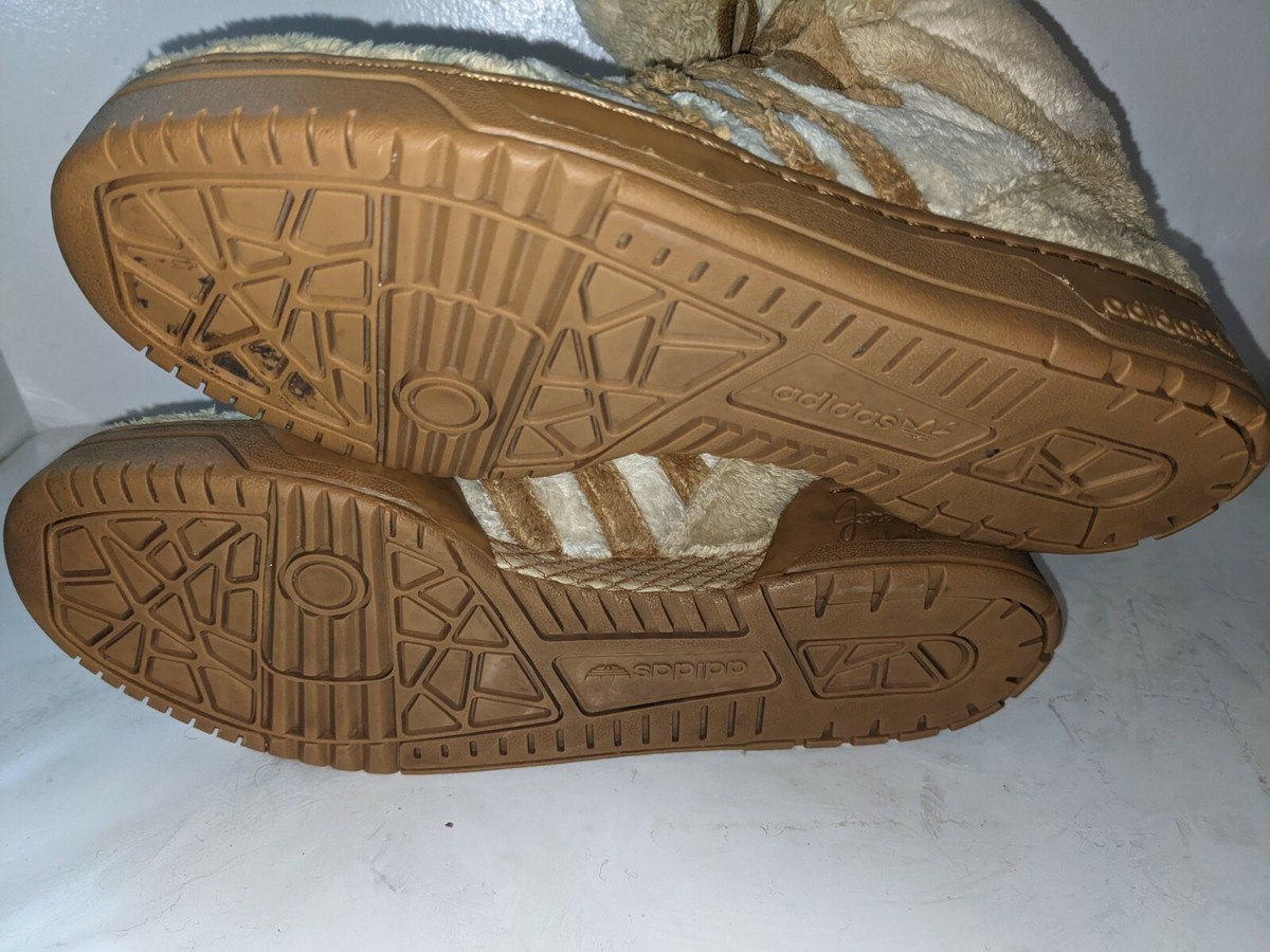 Jeremy Scott x Adidas JS Bear Teddy Bear Brown/ Tan Sz 10.5 moschino OG |  eBay