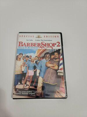 Barber Shop 2   Back in Business   (DVD) Widescreen.......NEW & FACTORY SEALED!