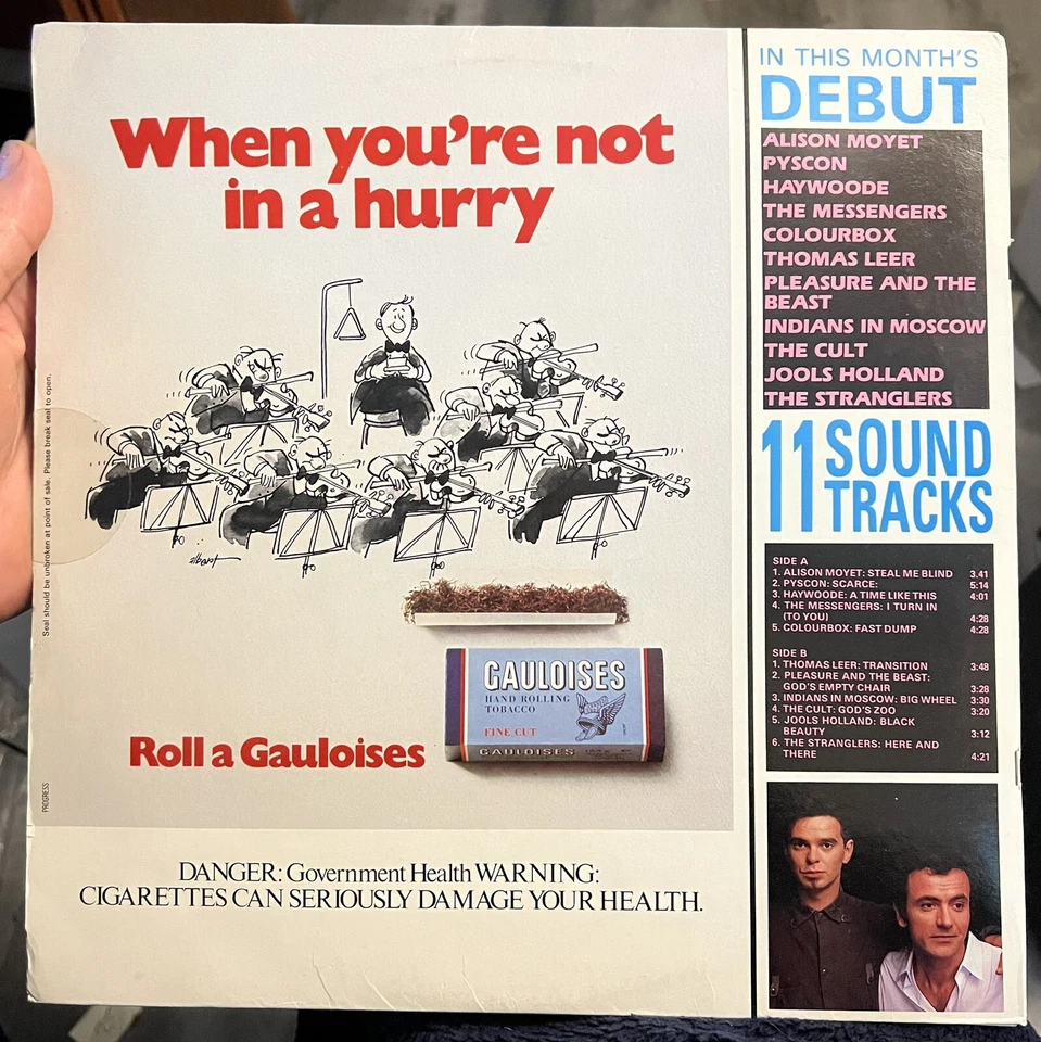 Debut LP Magazine - Issue 07 (1984) Vinyl LP • IMPORT • The Stranglers, Cult - Image 2 of 2