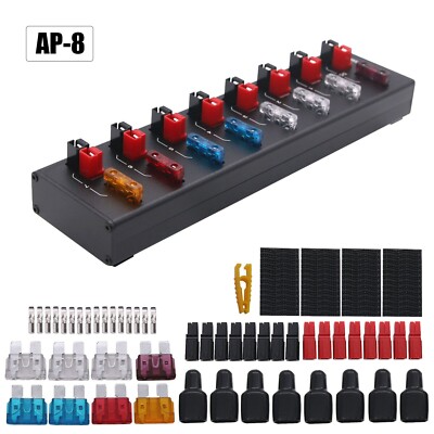 AP-8 8-Port 40A Connector Power Splitter Distributor Source