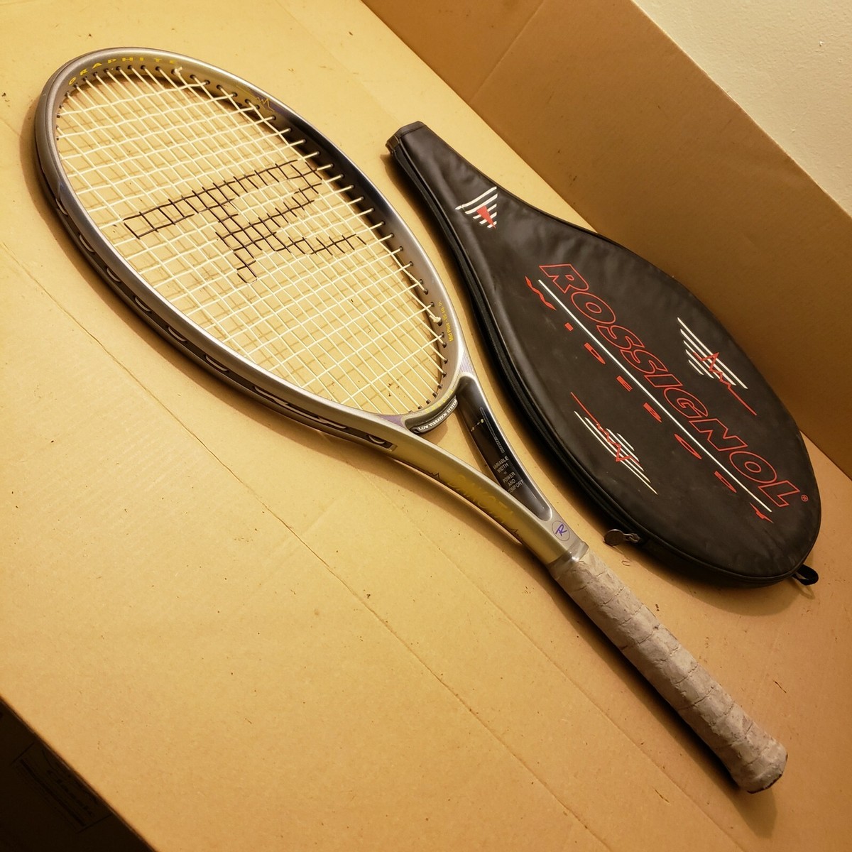 Raquette De Tennis Rossignol CPP IRS N°5 – Grip 4 5/8, Graphite Composite, Made In France