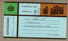 Australia 1966 Christmas Aerogramme FDC First day Issue to Canada
